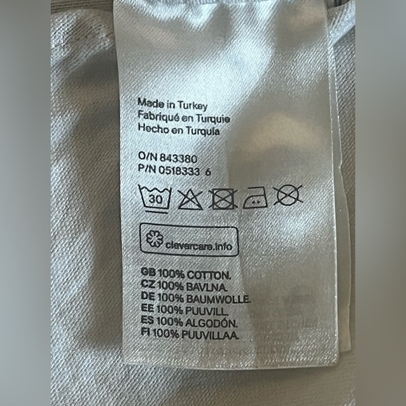 H&M Label of Graded Goods (LOGG) Tiger Print Button Down Shirt. Mens Size Large - Picture 11 of 13